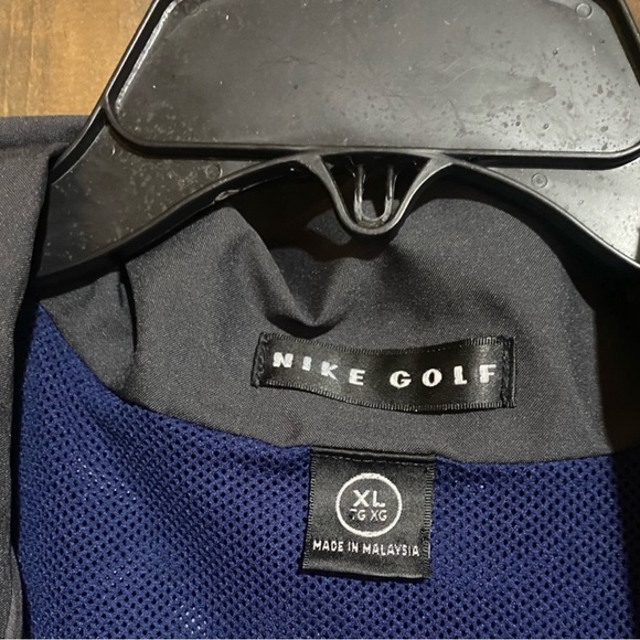 NIKE GOLF Jacket, Blue, Men’s XL, light wear, EXCELLENT CONDITION - Picture 5 of 10